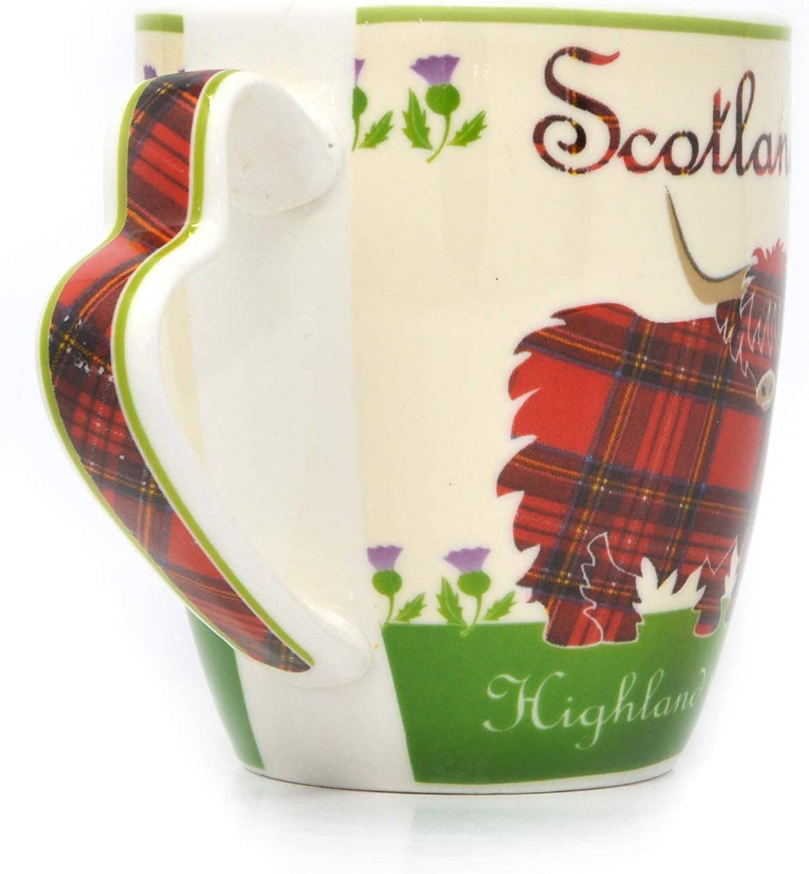 Dublin Gift Company - Vente Tasse à café - Tasse en céramique avec vache Highland3