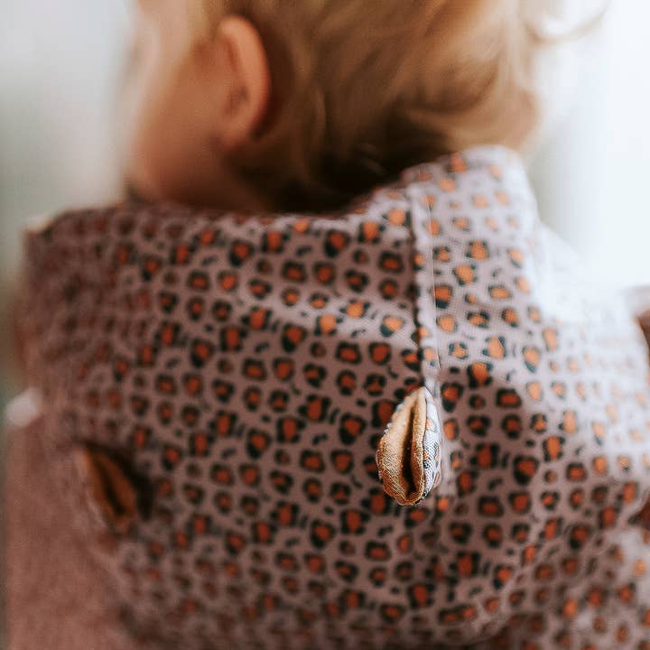 Rien Que Des Bêtises - Wholesale Raincoat - Kids - Purple leopard rain poncho
