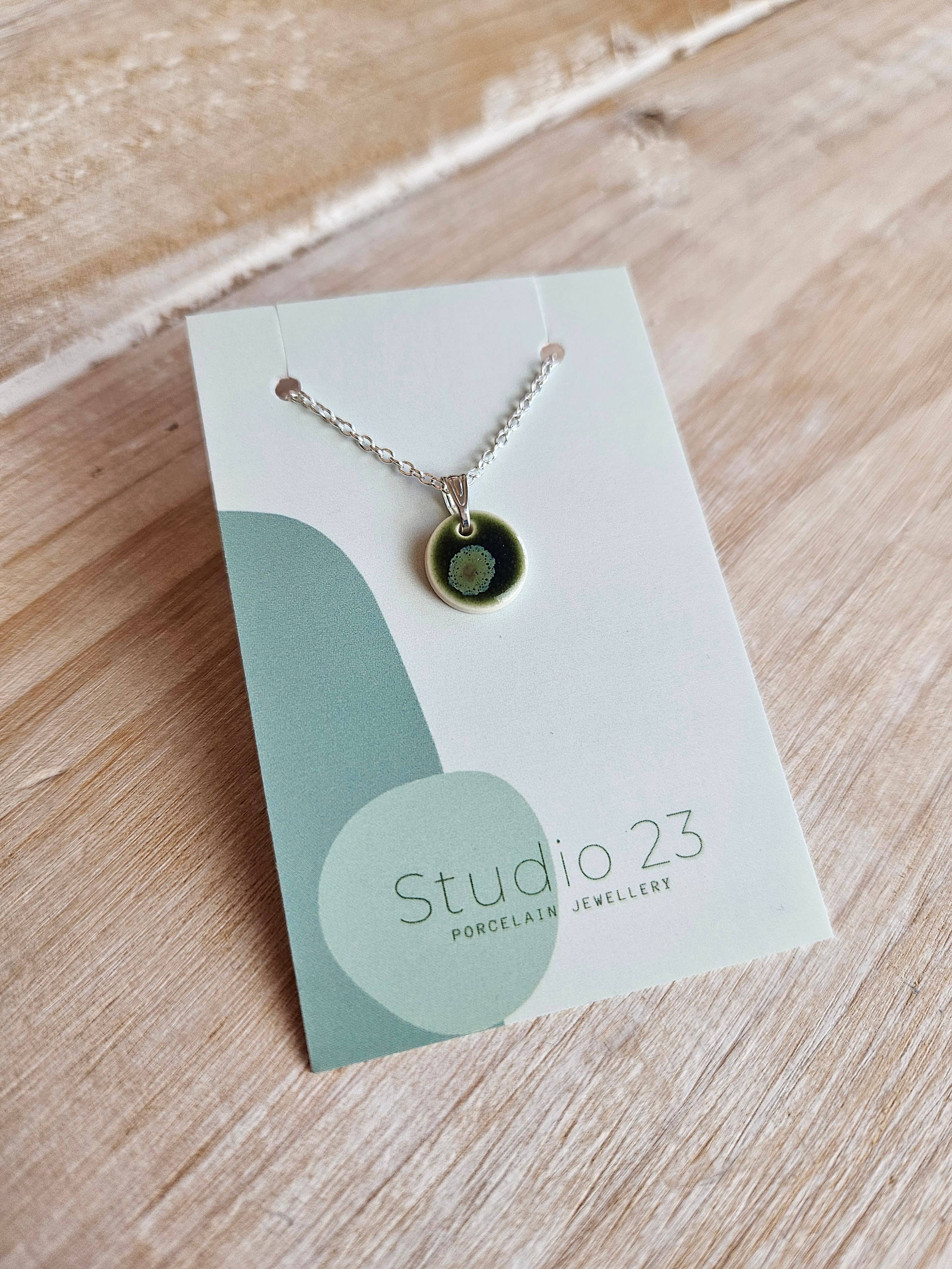 Studio 23 Ceramics - Wholesale Individual Charm/Pendant - NEW DESIGN Pendant Circle7