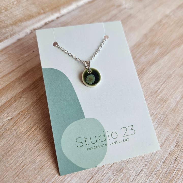 Studio 23 Ceramics - Wholesale Individual Charm/Pendant - NEW DESIGN Pendant Circle7