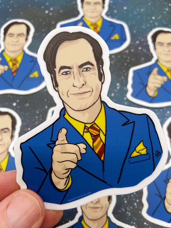 Vinyl-Aufkleber - Saul Goodman - Better Call Saul für den Großhandel von The Red Swan Shop