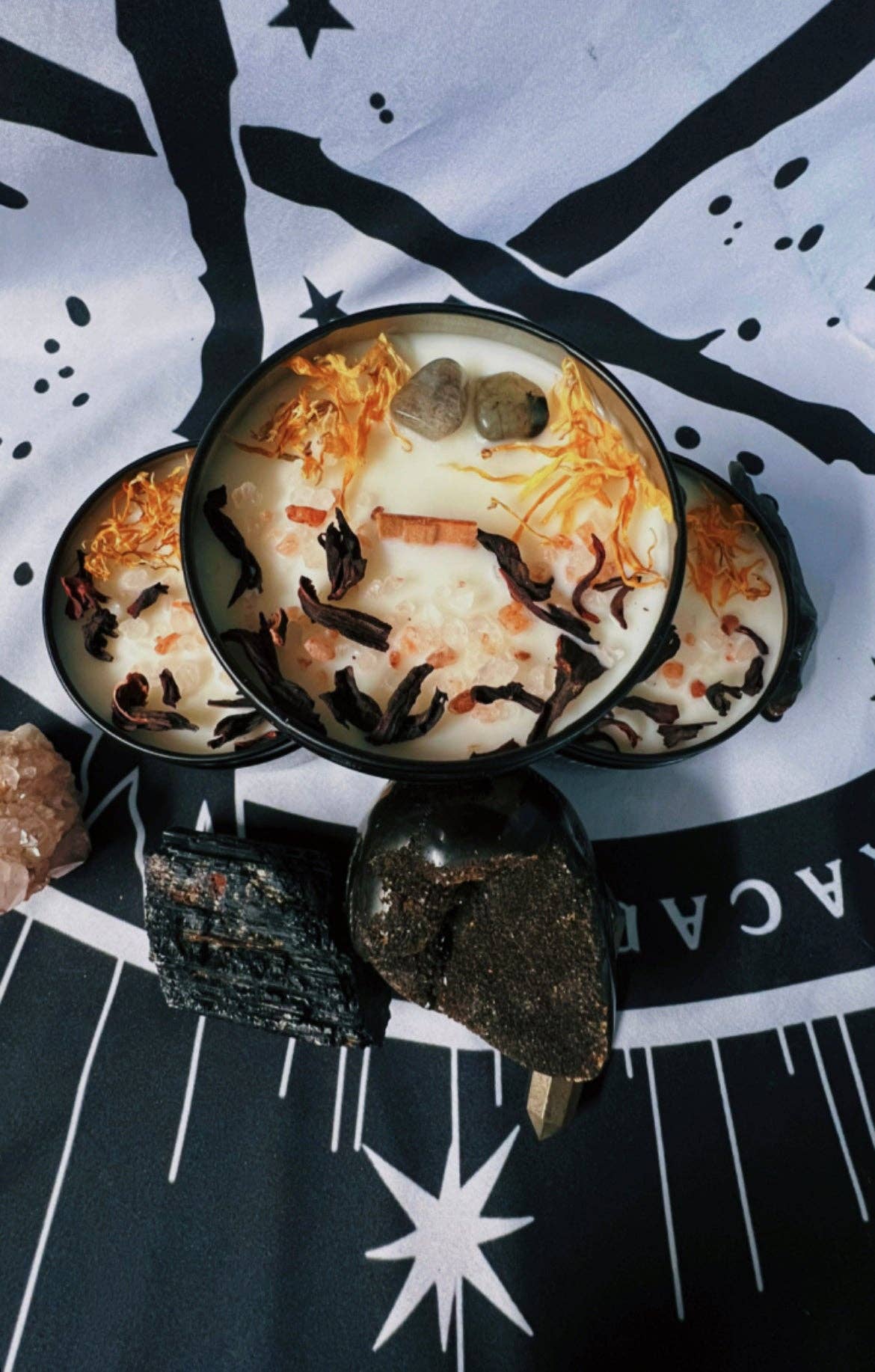 Persephone’s sanctuary – Großhandel Kerze im Glas / gefüllte Kerze – Die Hohepriesterin Candle0