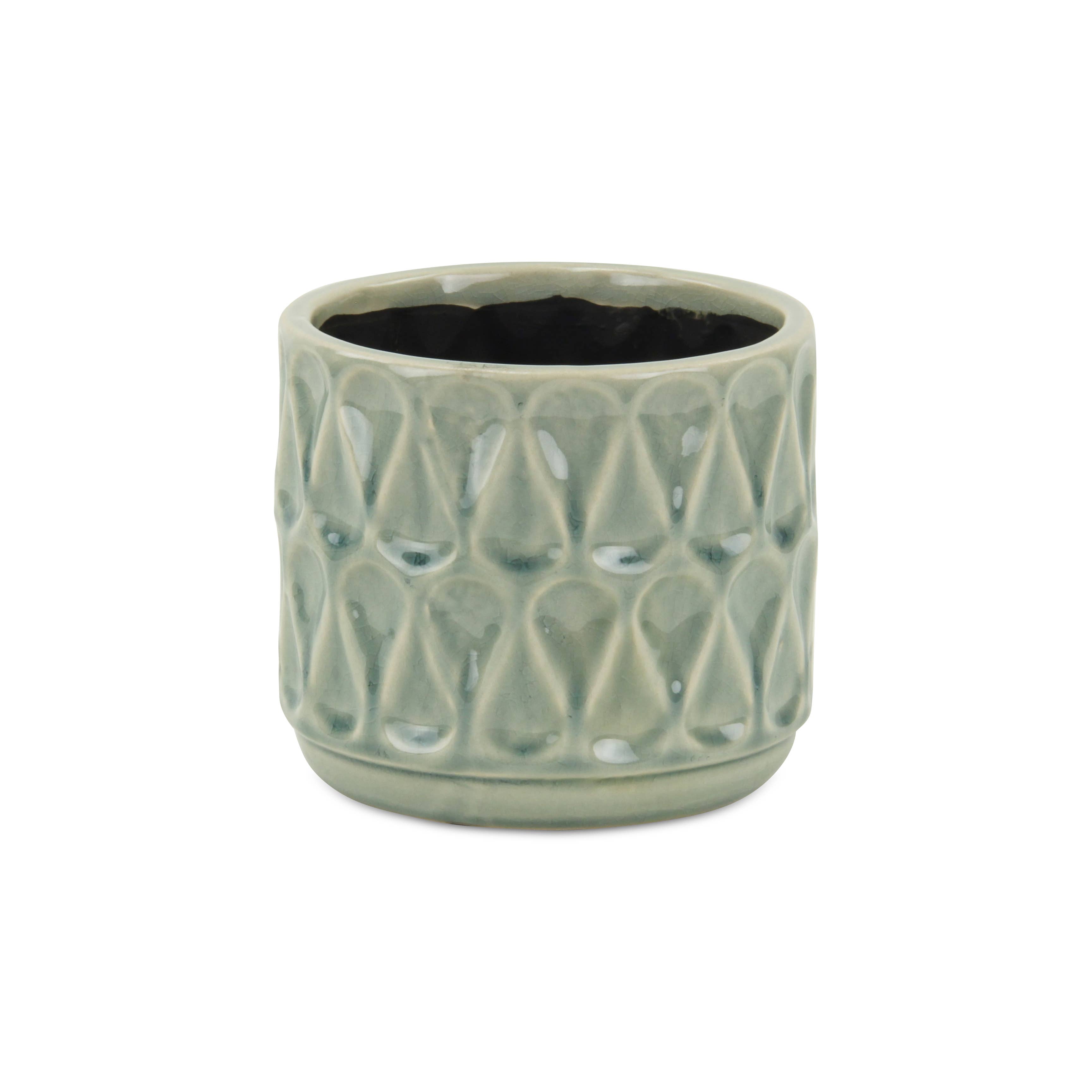 Cheungs Home Decor - Vendita all'ingrosso Vasi per piante - Vaso Lacrima verde a goccia4