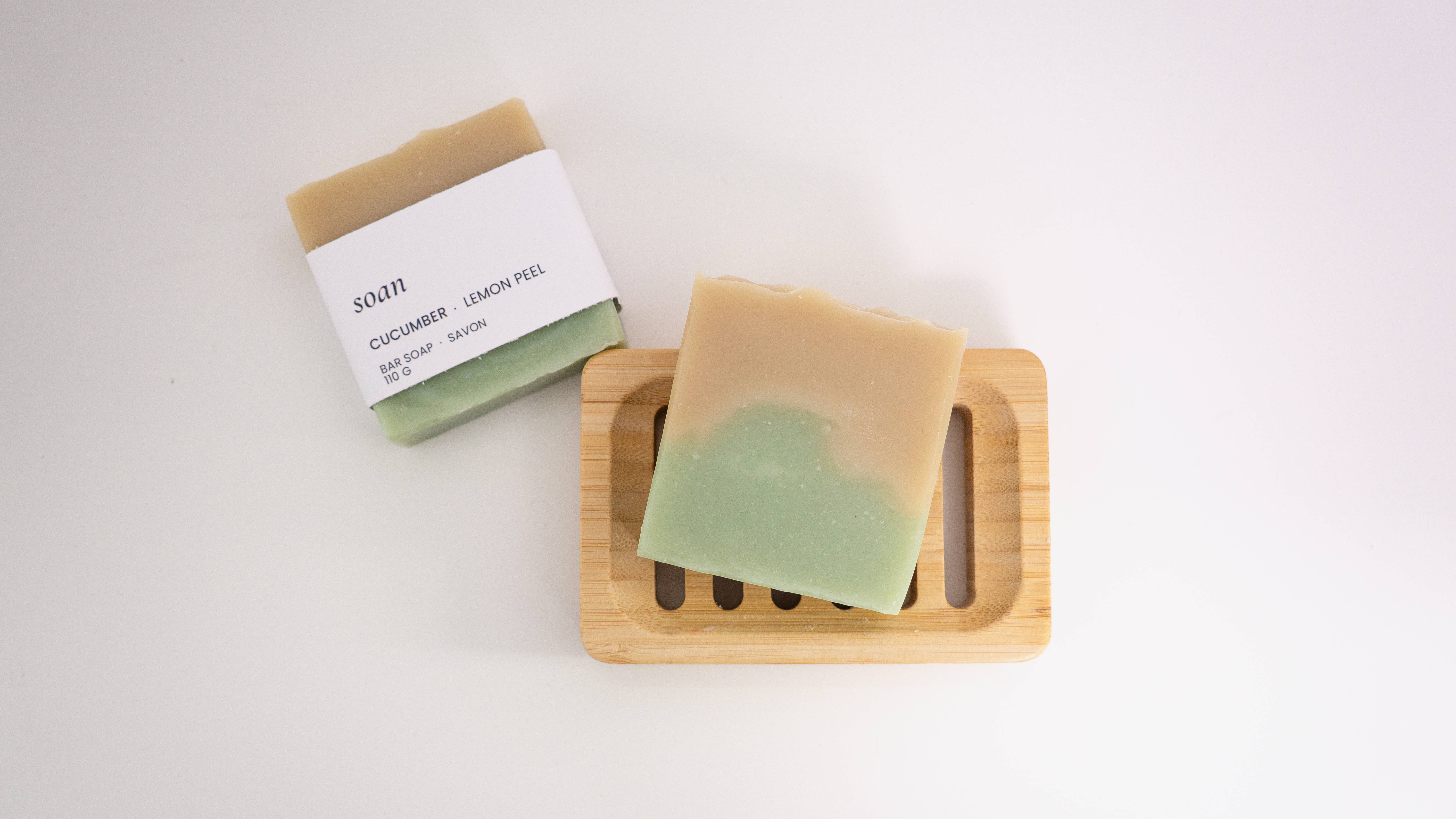 soan - Wholesale Bar Soap - Soap Bar – Organic Cucumber & Lemon Peel Palm-Free Soap3