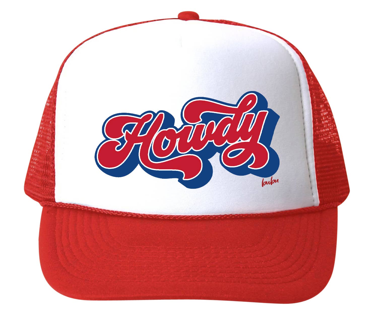 Bubu - Wholesale Trucker Hat - Unisex - July 4th Howdy Trucker Hat0