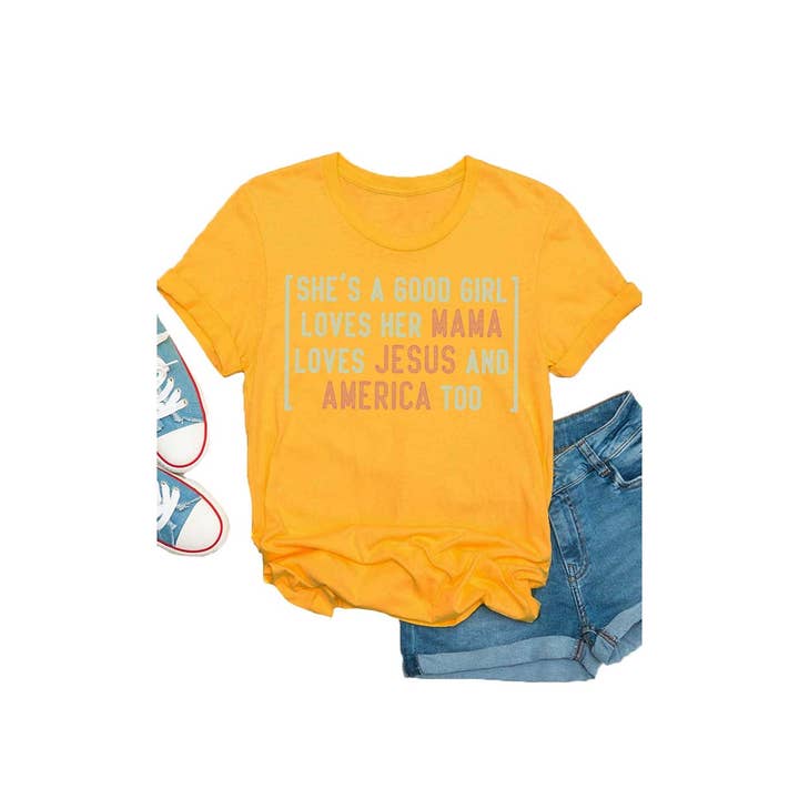 Kids By Kissed Apparel - Wholesale Screen Printed T-Shirt - Kids - Shes a Good Girl Kids Graphic Tee2