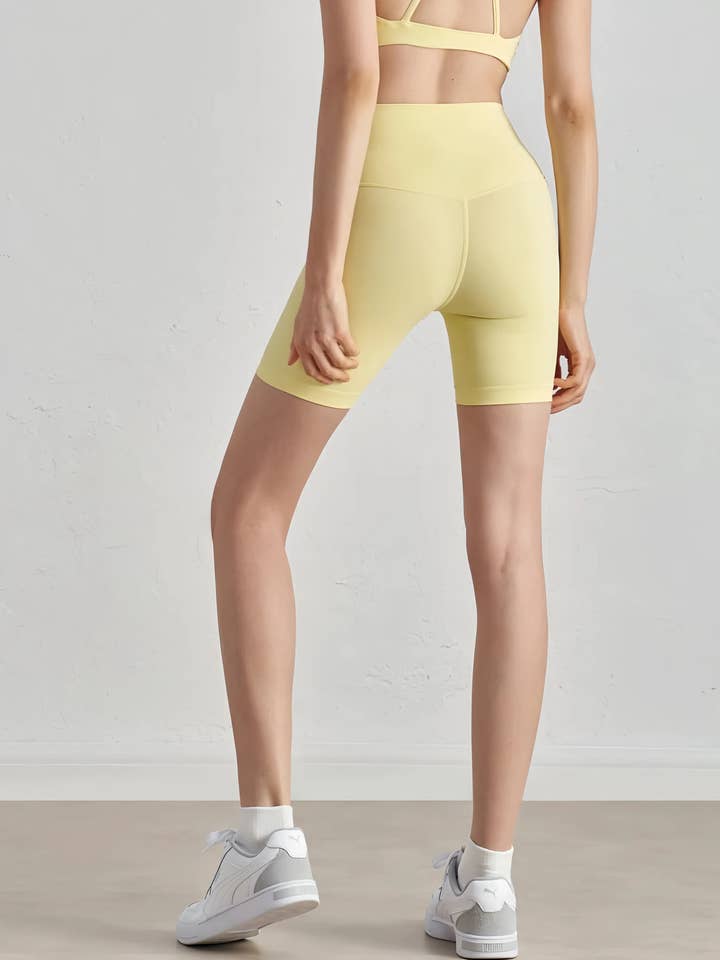 NEW Colors! Luna High Waist Mid-Thigh Biker Short for wholesale by 91thelabel