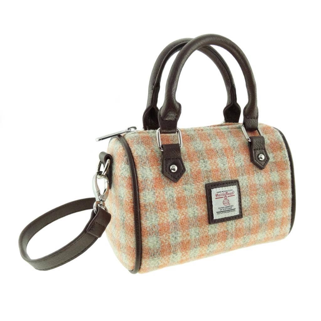Glen Appin Of Scotland - Wholesale Top Handle Bag - Women's - LB1203 Harris Tweed 'Kilbride' Mini Bowling Bag37