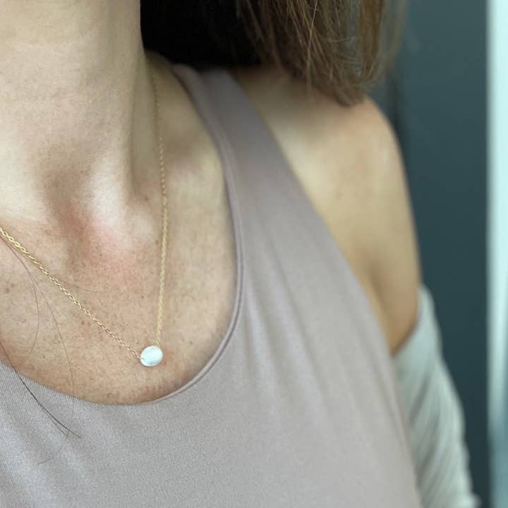 L Rae Charm - Wholesale Beaded/Pearl Necklace - Pearl Bead Necklace. No Grit. No Pearl. Grit & Grace1