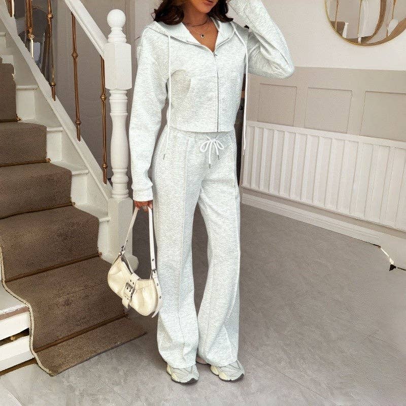 UZ Wholesale Store - Vendita all'ingrosso Completo loungewear - Donna - Set Felpa e Pantaloni della Tuta3