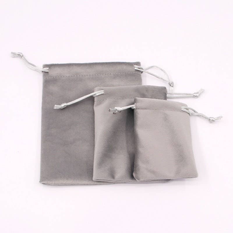 Zakka - Wholesale Gift Bag - 50 pcs Silky Velvet Pouch 2.75" x 3.5" Super Soft Gift Bag8