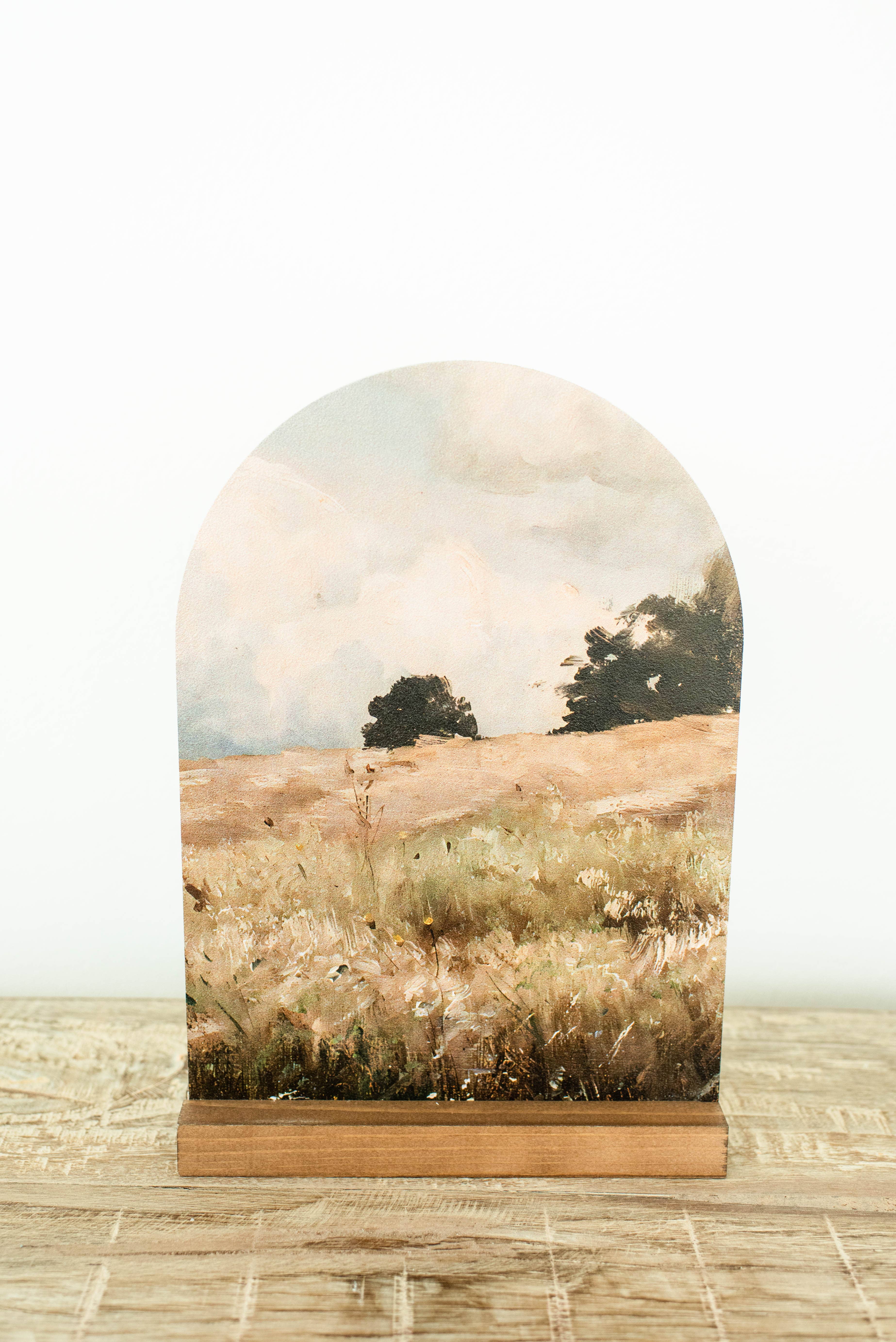 Lily and Sparrow - Wholesale Decorative Tabletop Object - Arch Wood Base *BASE ONLY! Arches Sold Separately*20