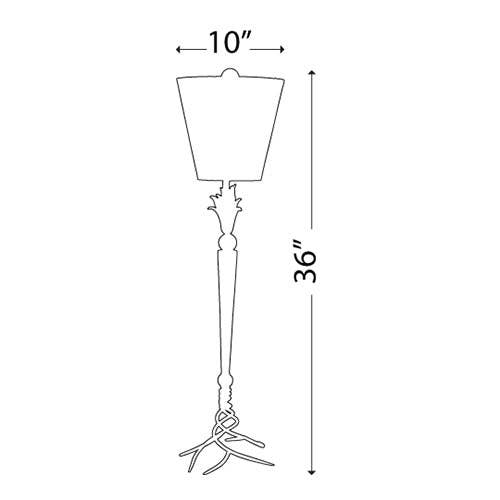 Lucas McKearn - Vente Lampes d'appoint/de bureau - Lampe de table Flambeau6
