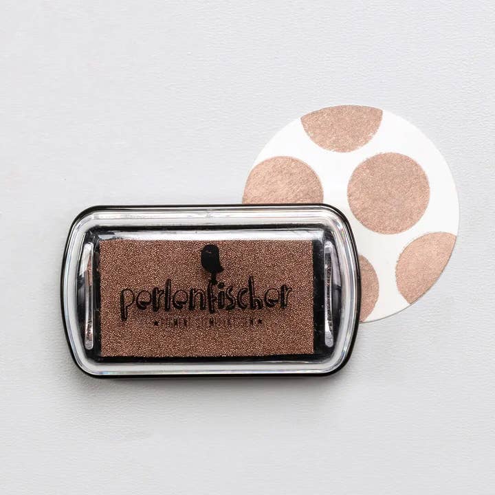 6x Tampons encreurs | Rose Gold mini pour la vente par Perlenfischer