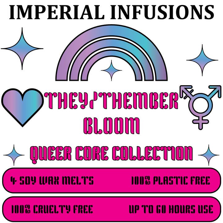 Wax Melt | They/Thember Bloom for wholesale by Imperial Infusions
