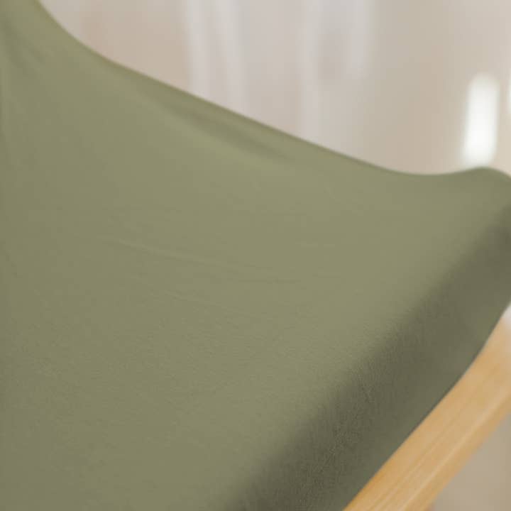 Capa Mudanças Viscose + Algodão Orgânico - Alcachofra por atacado de goumikids