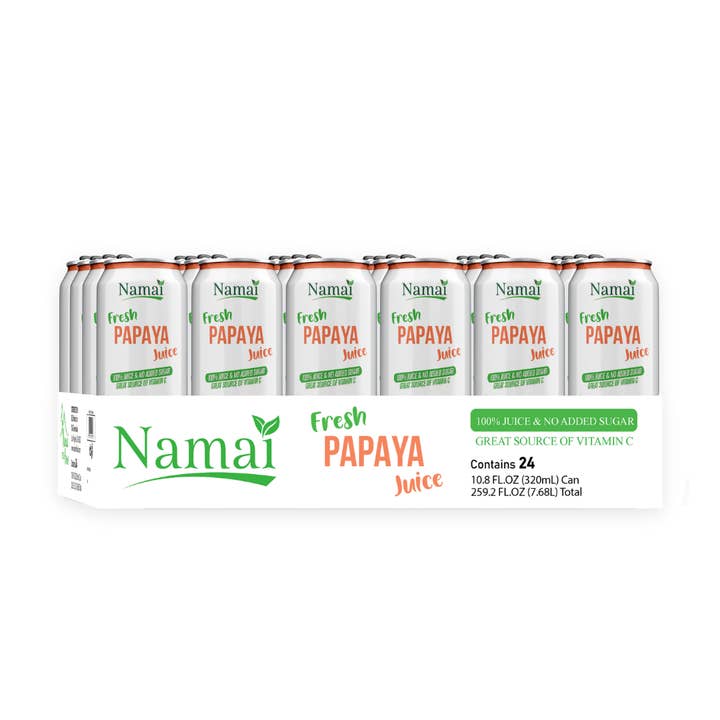 Namai - Wholesale Fruit Juice - Namai 100% Juice Papaya 320ml1