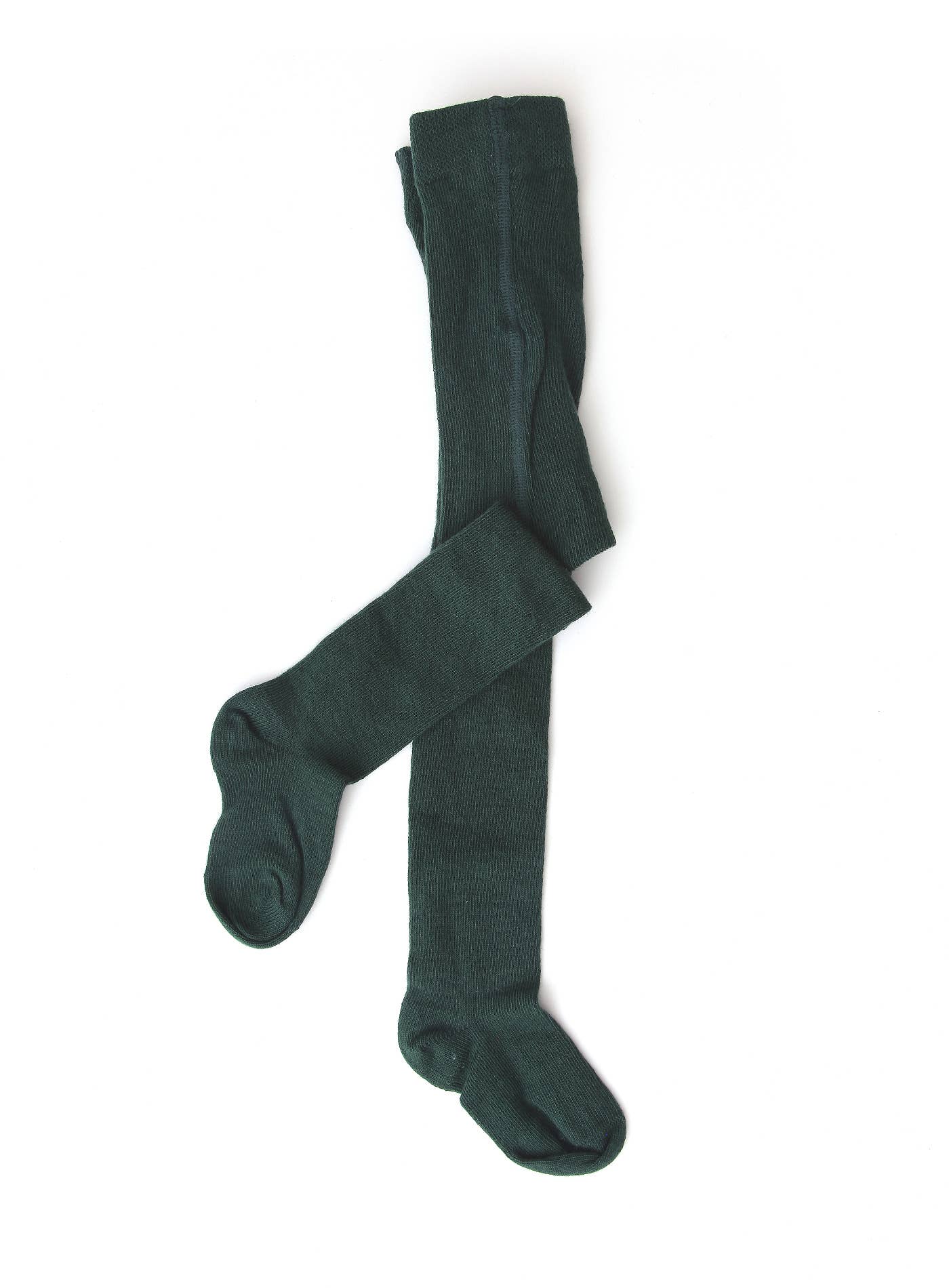Dark Green Kids Cotton Tights for wholesale on Faire0