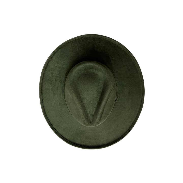The Modern Cactus Co - Wholesale Fedora - Unisex - **LARGE** Vegan Pencil Curl Stiff Brim Fedora Hat