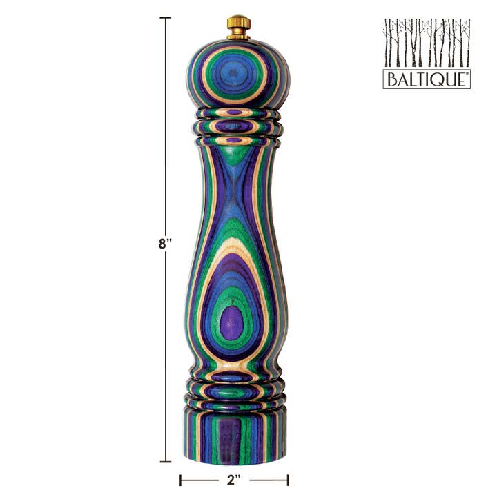 Totally Bamboo - Wholesale Pepper Mill - Baltique® Mumbai Pepper Grinder with Adjustable Mill7
