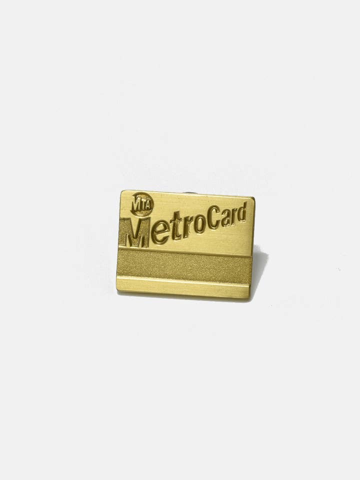 Metro Card Pin for wholesale by Curated Basics