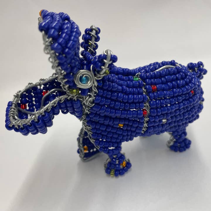 Wanderlust Global - Wholesale Decorative Figurine - Small Beaded Safari Animals2