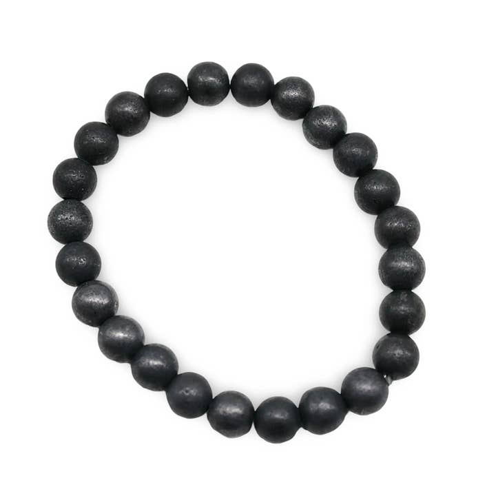 Armband - Matt Shungite - 8mm för wholesale av Arômes & Évasions