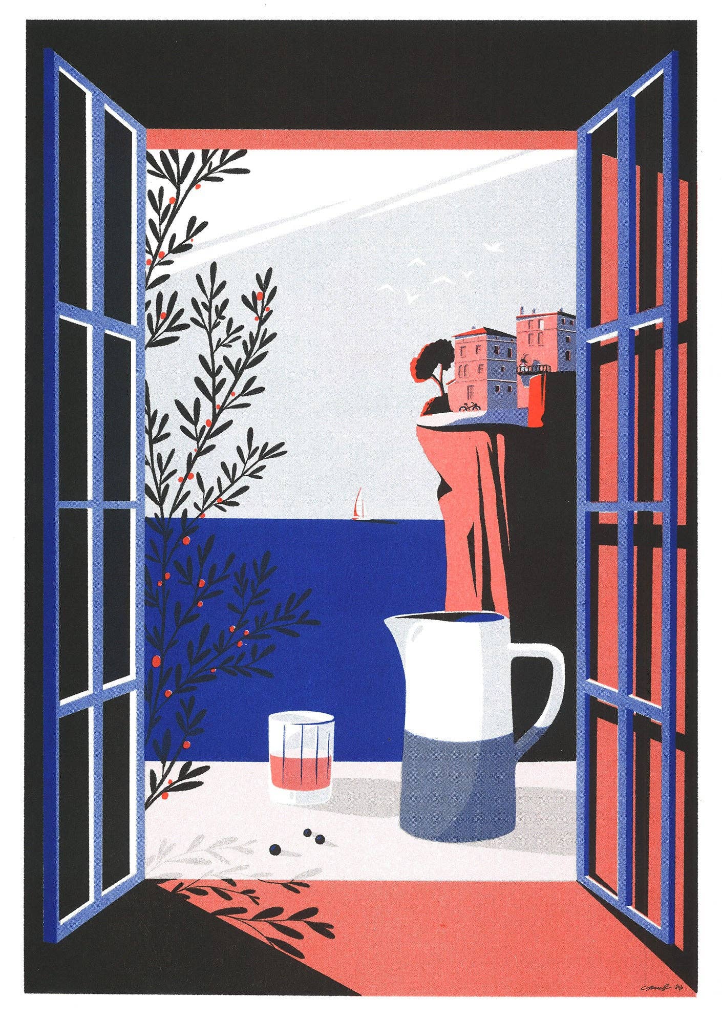 KIBLIND Atelier - Venta al por mayor Pósteres - Póster A3 - Paul Sirand - Bonifacio1