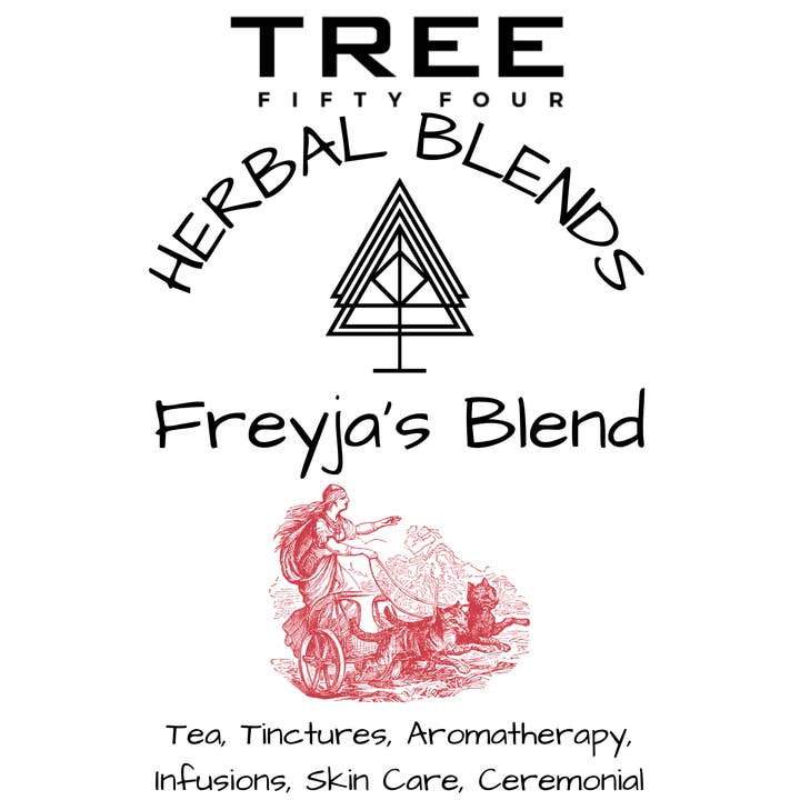 Tree Fifty Four - Wholesale Loose Tea - Freyja's Herbal Tea Blend | 2oz - 1 KG | Bulk Tea1