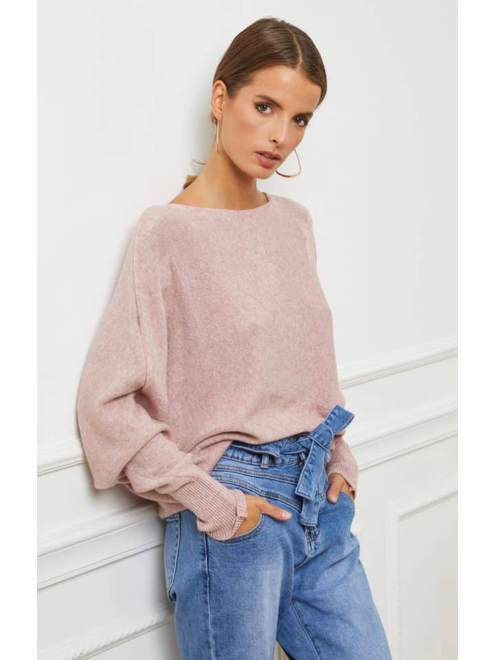 LÉA & LUC - Wholesale Knit Sweater - Women's - Star sweater REF. 009838