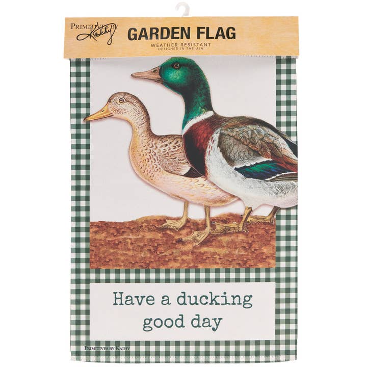 Primitives by Kathy - Wholesale Flag - A Ducking Good Day Garden Flag