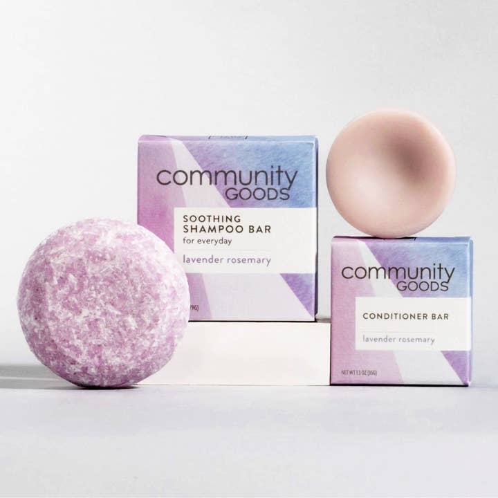 Community Goods - Wholesale Hair Conditioner - Lavender Rosemary Vegan Conditioner Bar: Soothing, Natural3