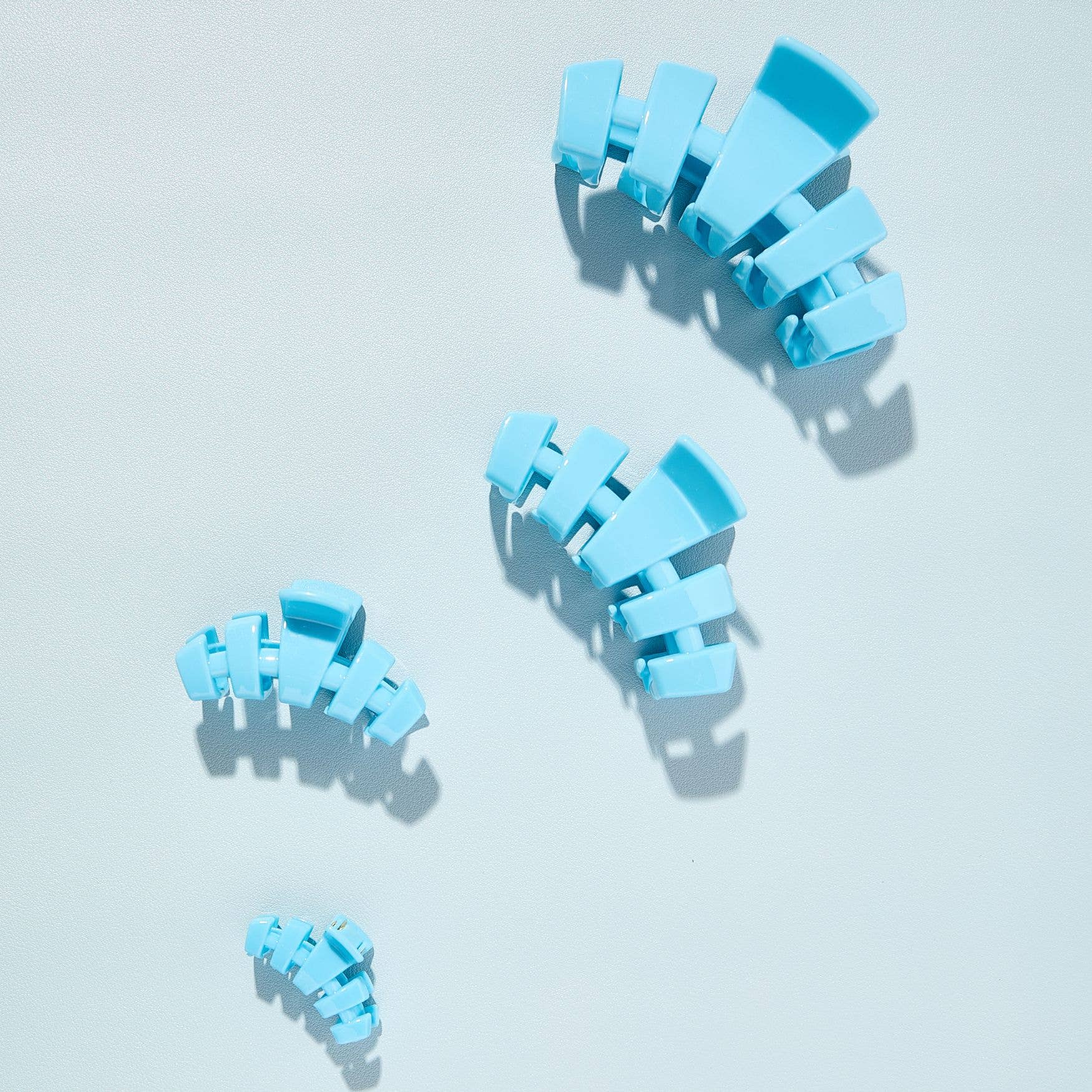 TELETIES – Engroshandel Hårspænde - Dame – Klassisk Hårklemme | Medium | Sommerhimmel4