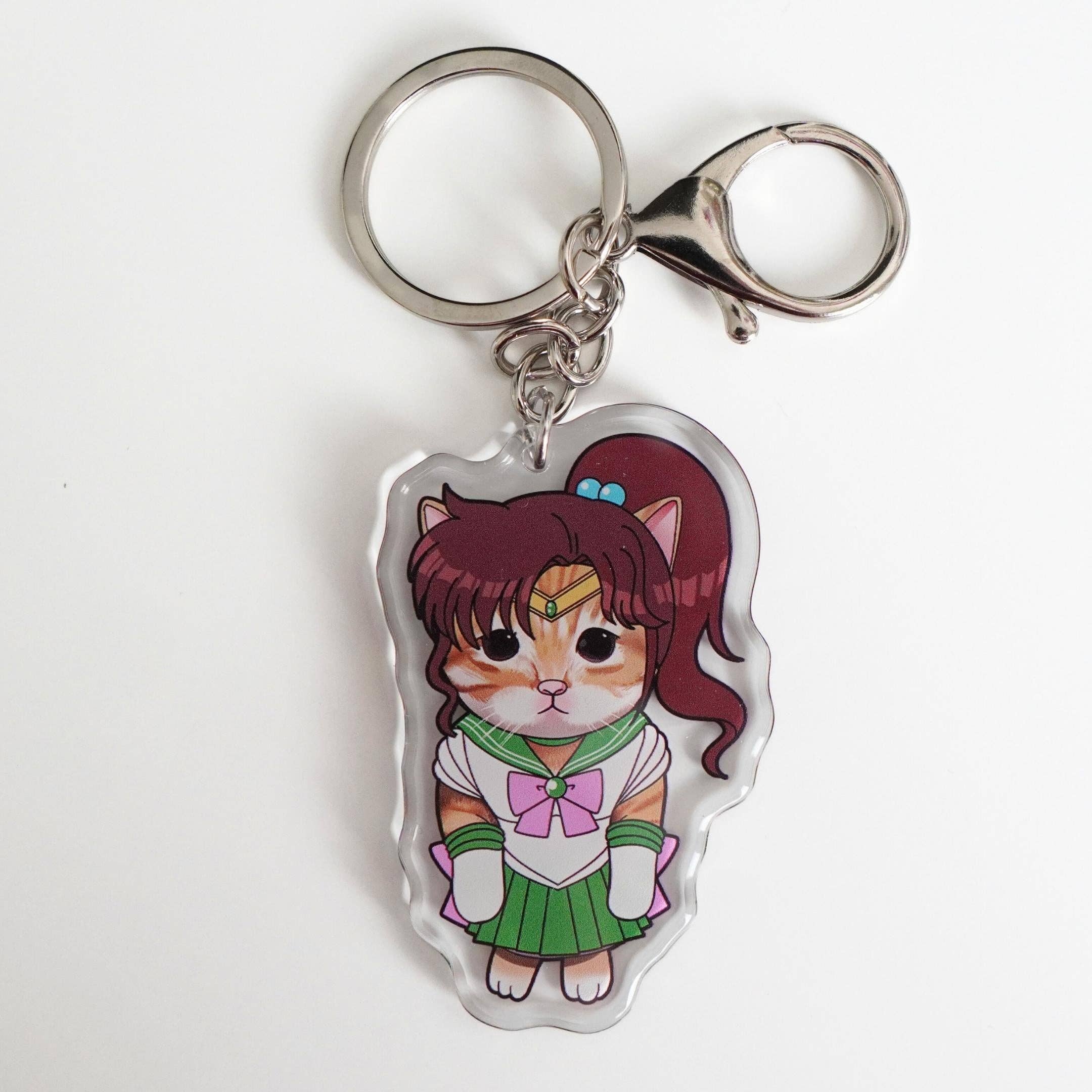 Strawberry Milk Shop - Wholesale Keychain - Unisex - Sailor Moon Cat Keychains3