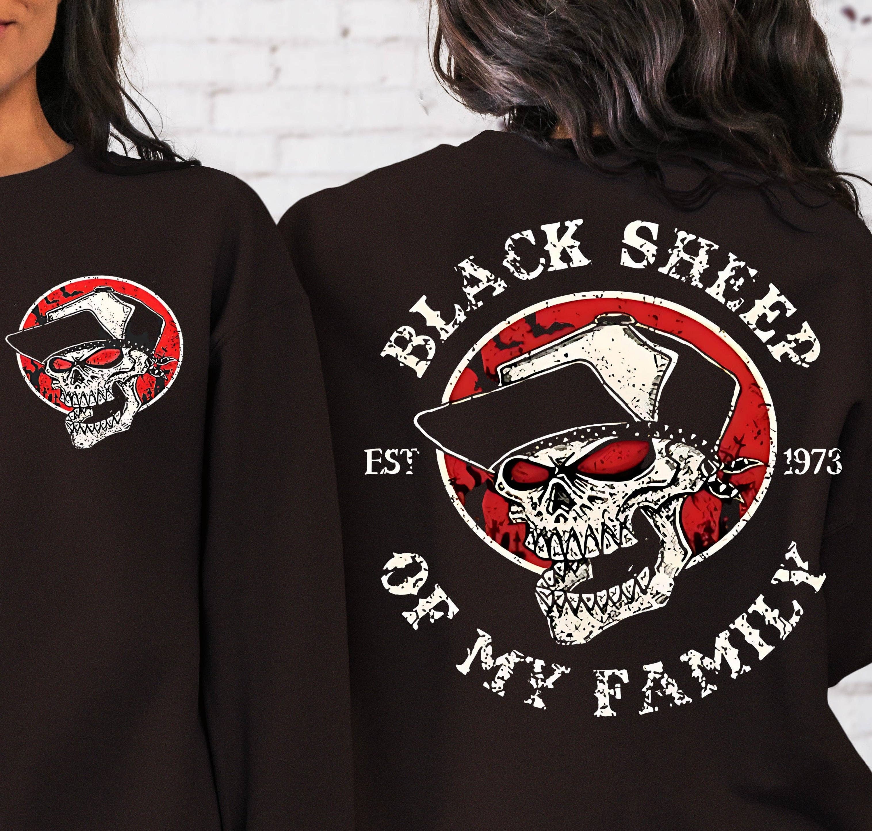 STRONG N FREE CDN - Wholesale Grafisch sweatshirt - Uniseks - Sweatshirt met capuchon Gear Head Black Sheep Vintage0