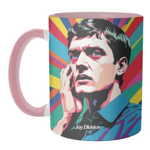 ART WOW - Wholesale Coffee Mug - Mugs 'Joy Division Blue' by Faith Mercer2