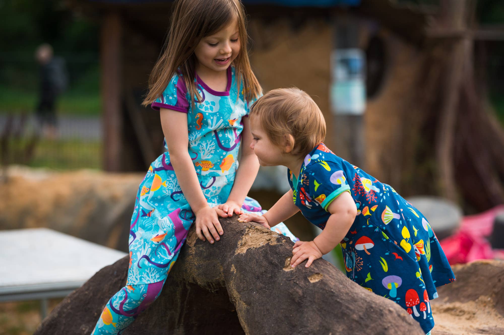 Merle Kids - Wholesale Dress - Kids - Organic Kids Skater Dress - Under the Sea7