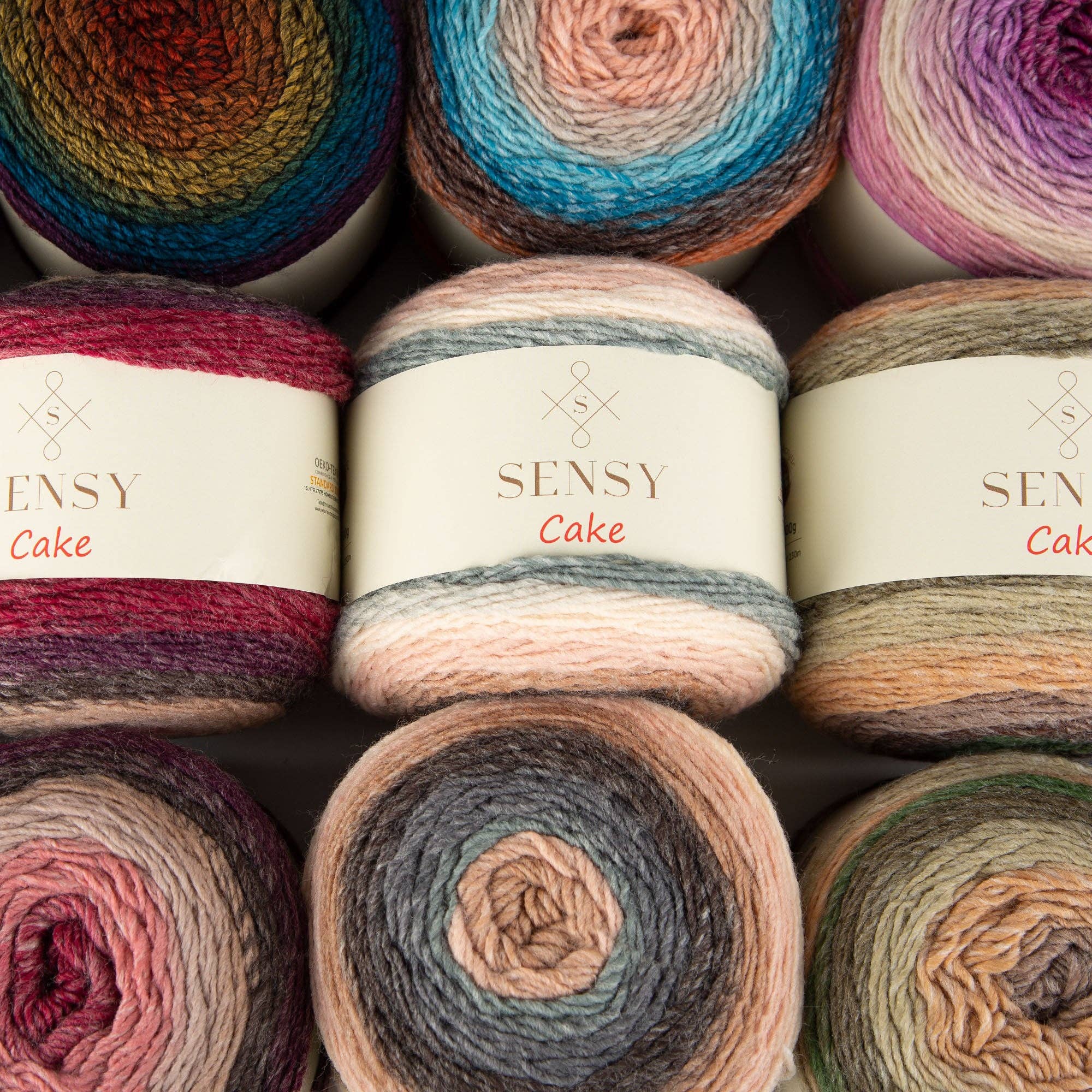 Sensy - Vente Fils à tricoter - Fil à gâteau Sensy, 5,3 oz, 525 mètres, calibre 3 léger28