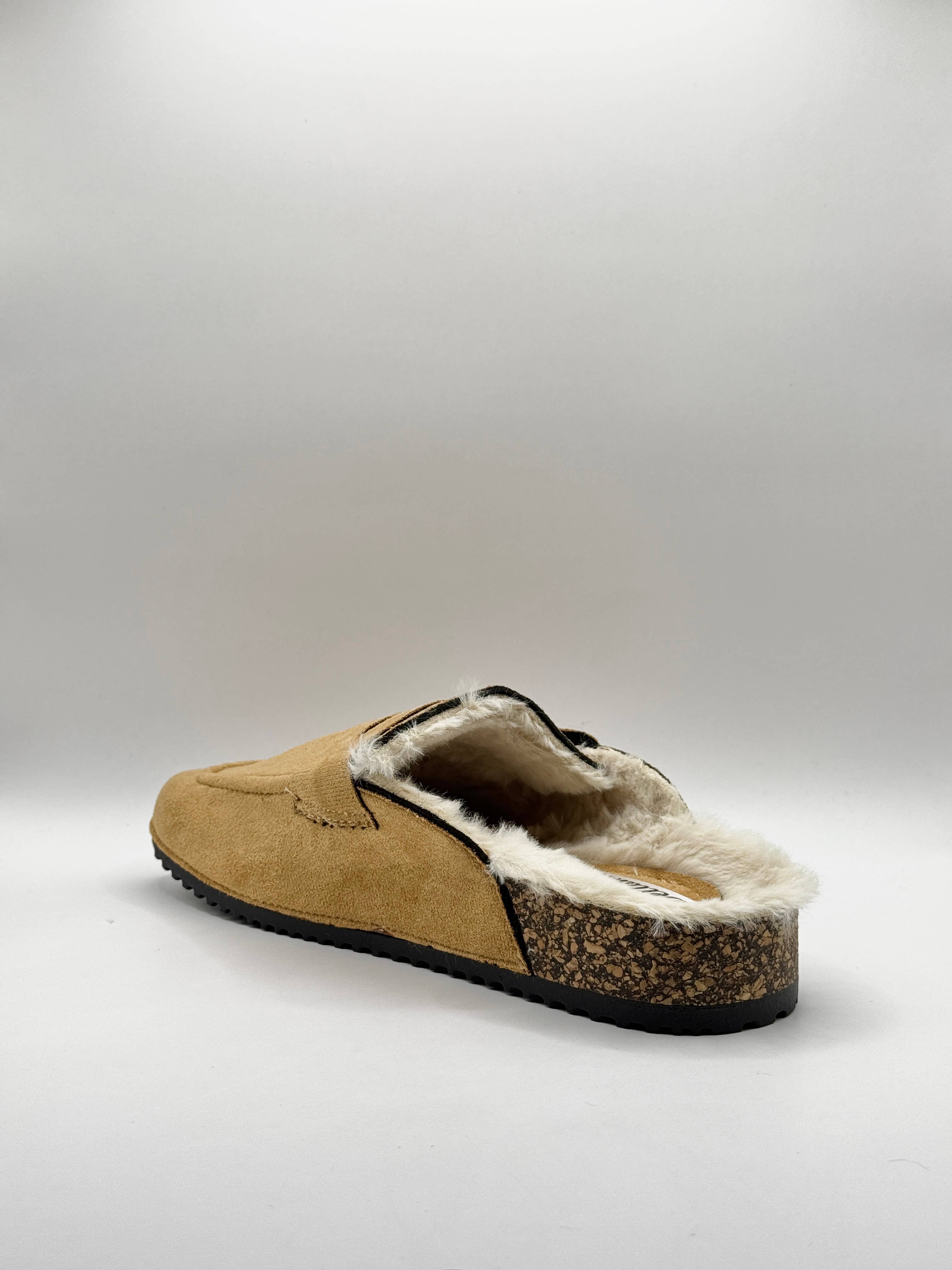 WILADY - Vente Sabots – femme - Sabots à fourrure élégant11