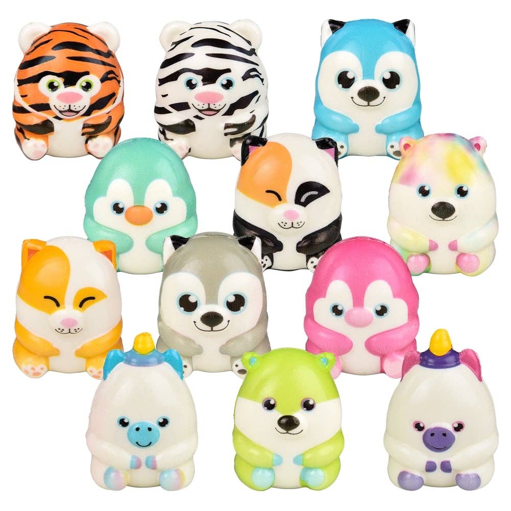 La Luna Bella - Toys - Wholesale Stuffed/Plush Toy - Kids & Baby - 2" Micro Squish Belly Buddy Assortment LLB Plush Toys1