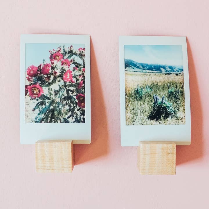 Wood Polaroid Cubes for wholesale by Warwood Made