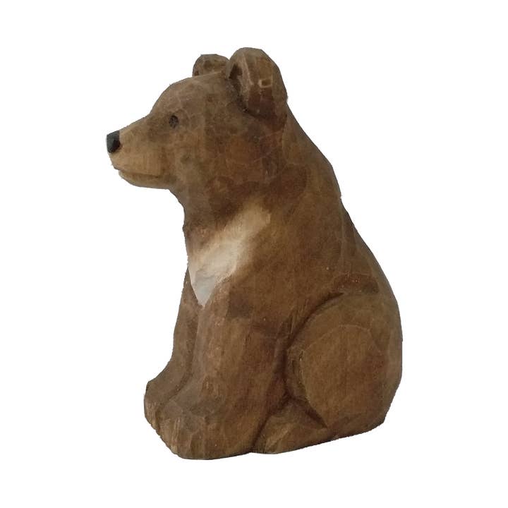 Wudimals® Wooden Bear Cub Animal Toy for wholesale by Wudimals