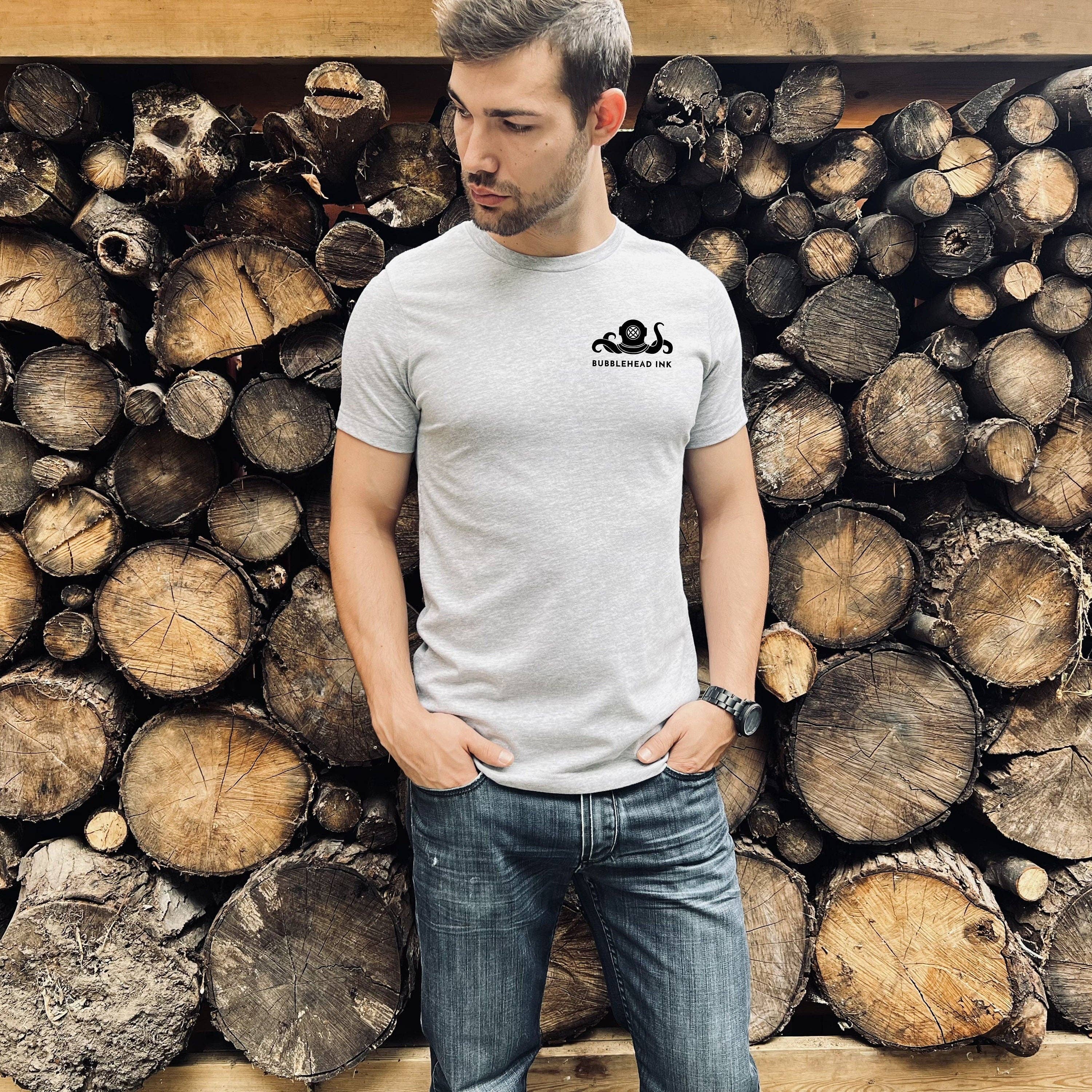 BUBBLEHEAD INK - Wholesale Screen Printed T-Shirt - Men's - Let's Keep The Dumbfuckery To A Minimum Funny Mens Tee Shirt - Dumbfuckery Mens Shirt with Words on Back - Mens Gag Shirts4