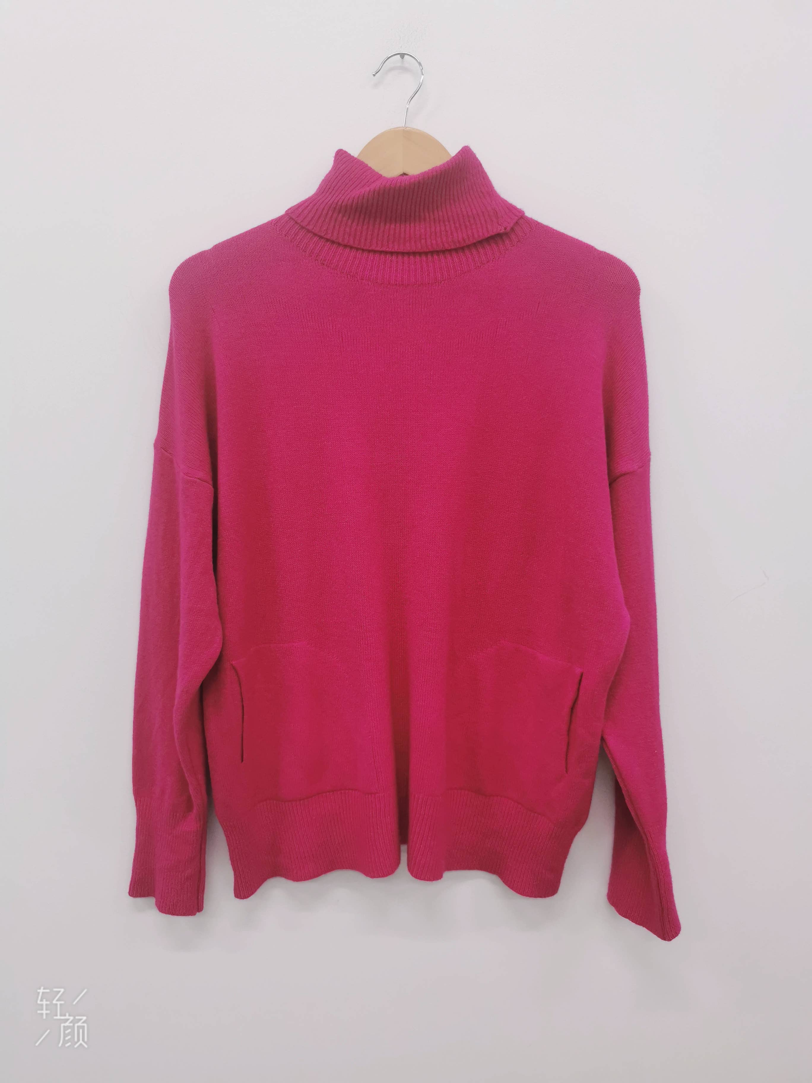 ORNELLA PARIS - Wholesale Pullover-trui - Dames - Effen coltrui LEL-P003022