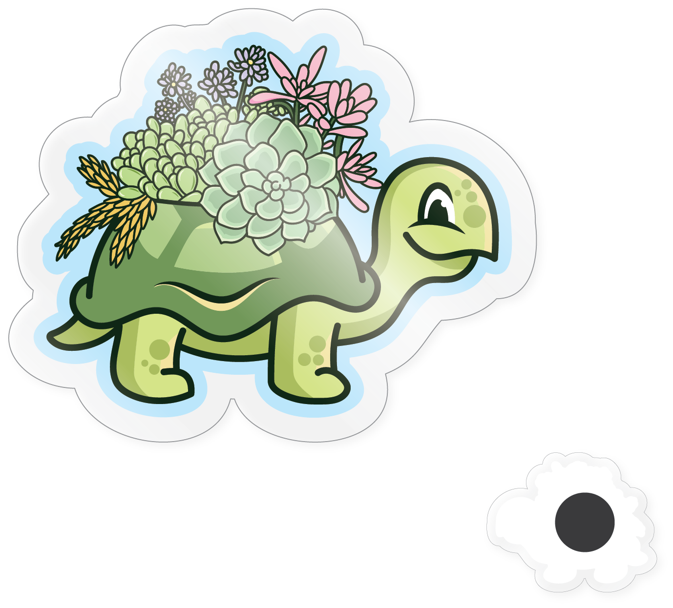 Morris Magnets - Vente Aimants - Aimant - Harold, le planteur heureux0