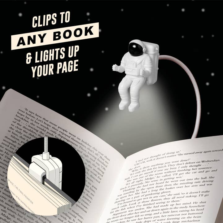 if USA - Wholesale Booklight - The Incredible Spaceman Book Light