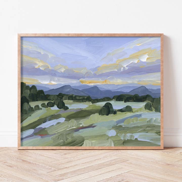 "Steamboat Springs" Art Print for wholesale by Katie Garrison Art