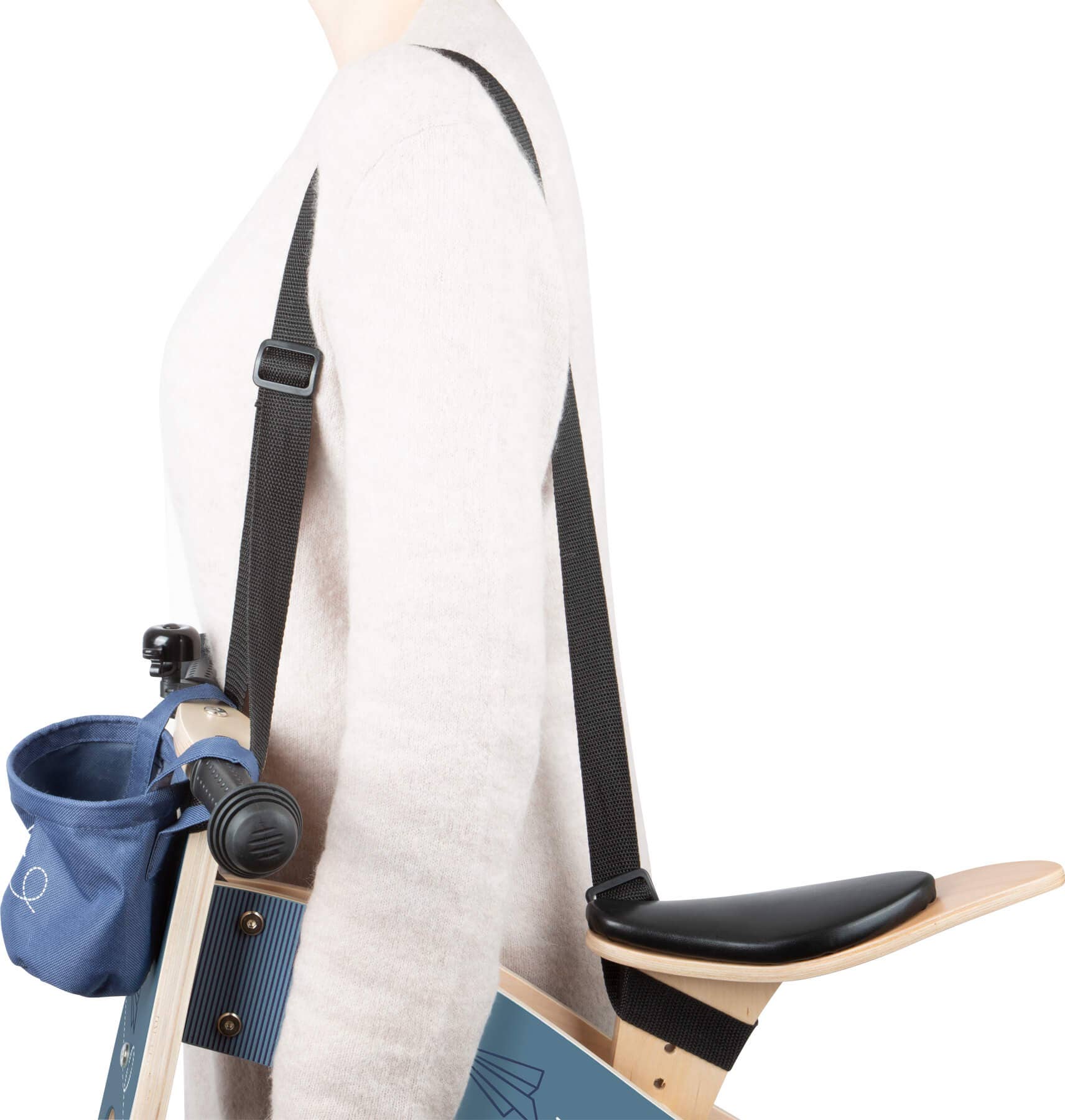 small foot - Wholesale Bike/Scooter - Kids - Balance Bike Blue Paper Airplane3