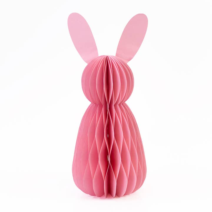 The Royal Standard – wholesale Dekorativ statyett – Dragspelspapper Bunny Pink 11.8"