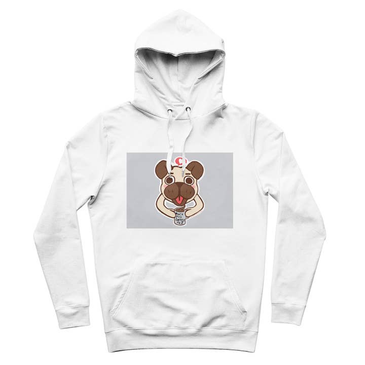 Felpa con cappuccio per adulti Pug Premium per la vendita all'ingrosso da parte di Marick Booster